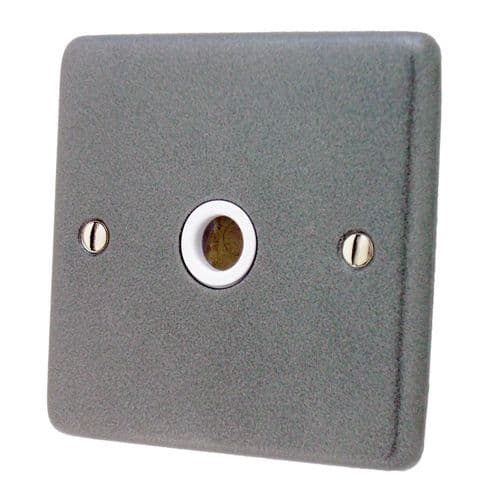 G&H CP79W Standard Plate Pewter 1 Gang Flex Outlet Plate