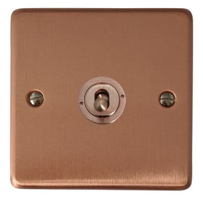 G&H CRG385-RG Standard Plate Rose Gold 1 Gang Intermediate Toggle Light Switch