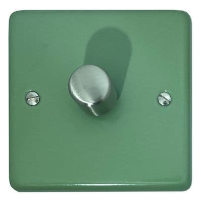 G&H CSG521-SS Standard Plate Sage Green 1 Gang 1 or 2 Way LED Dimmer Switch