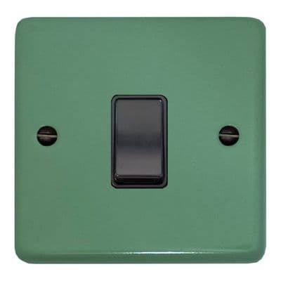 G&H CSG5B Standard Plate Sage Green 1 Gang Intermediate Rocker Light Switch