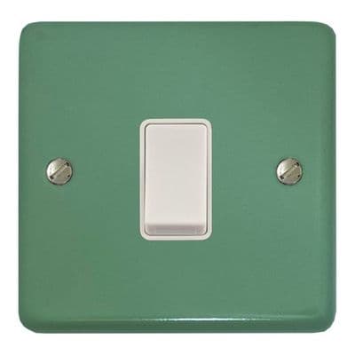 G&H CSG5W Standard Plate Sage Green 1 Gang Intermediate Rocker Light Switch