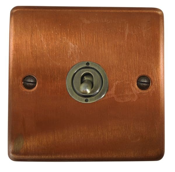 G&H CTC381-AB Standard Plate Tarnished Copper Gang or