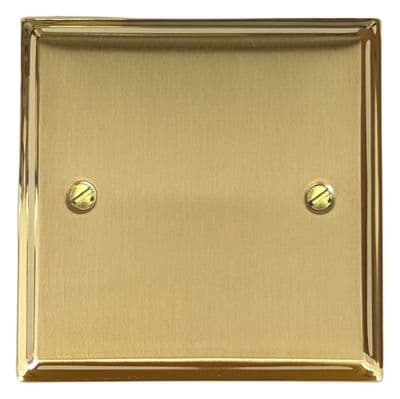 G&H Deco Plate Mixed Brass