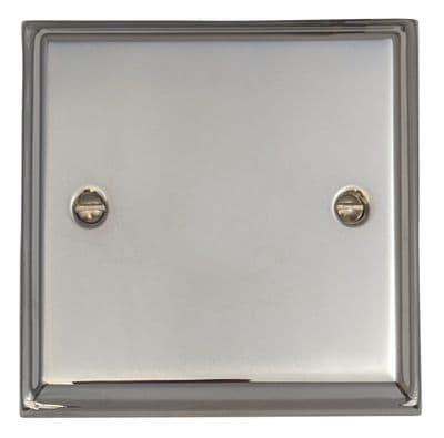 G&H Deco Plate Polished Chrome