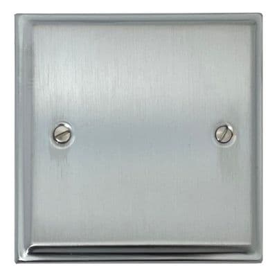 G&H Deco Plate Satin Chrome