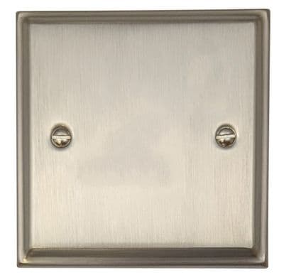 G&H Deco Plate Satin Nickel