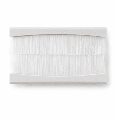 G&H DM17W Double White Brush Outlet Module - takes up 4 module spaces
