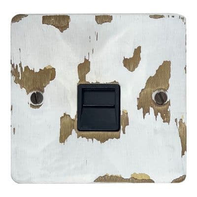 G&H FDB33B Flat Plate Dover Bronze 1 Gang Master BT Telephone Socket