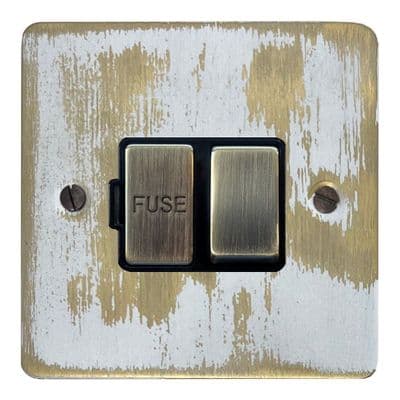 G&H FDB357 Flat Plate Dover Bronze 1 Gang Fused Spur 13A Switched