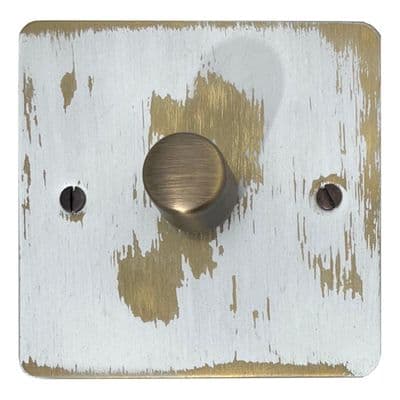 G&H FDB521 Flat Plate Dover Bronze 1 Gang 1 or 2 Way LED Dimmer Switch