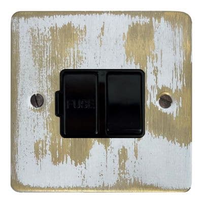 G&H FDB57B Flat Plate Dover Bronze 1 Gang Fused Spur 13A Switched