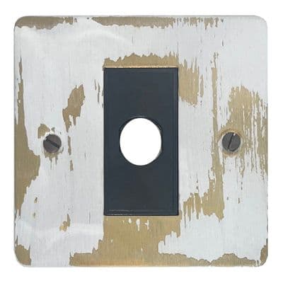 G&H FDB79B Flat Plate Dover Bronze 1 Gang Flex Outlet Plate