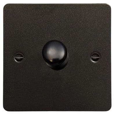 G&H FG521 Flat Plate Graphite 1 Gang 1 or 2 Way LED Dimmer Switch