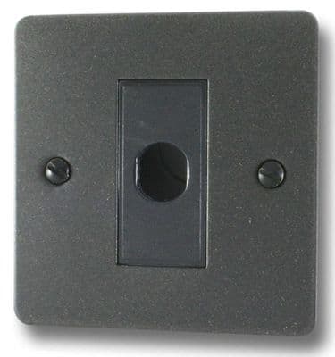 G&H FG79B Flat Plate Graphite 1 Gang Flex Outlet Plate