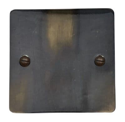 G&H Flat Plate Aged Brass