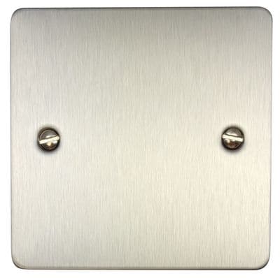 G&H Flat Plate Brushed Stainless Steel