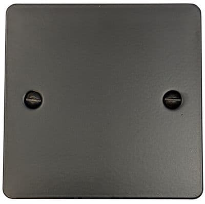 G&H Flat Plate Matt Black