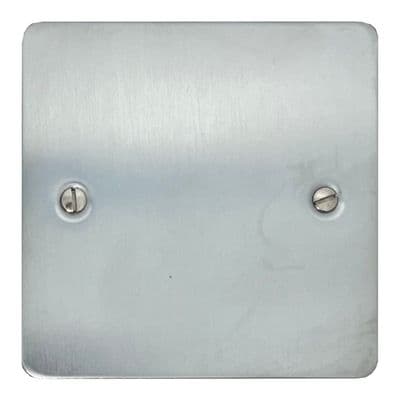 G&H Flat Plate Satin Chrome