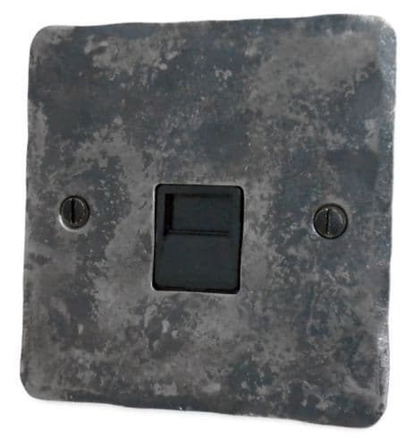 G&H FR33B Flat Plate Rustic 1 Gang Master BT Telephone Socket