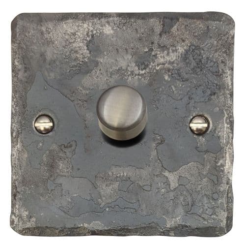 G&H FR521-SS Flat Plate Rustic 1 Gang 1 or 2 Way LED Dimmer Switch