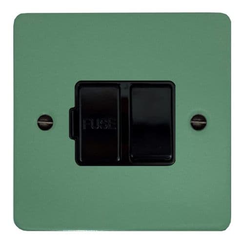G&H FSG57B Flat Plate Sage Green 1 Gang Fused Spur 13A Switched
