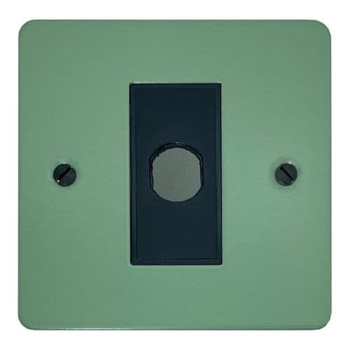 G&H FSG79B Flat Plate Sage Green 1 Gang Flex Outlet Plate
