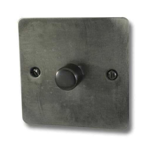 G&H FSL521-BB Flat Plate Slate 1 Gang 1 or 2 Way LED Dimmer Switch
