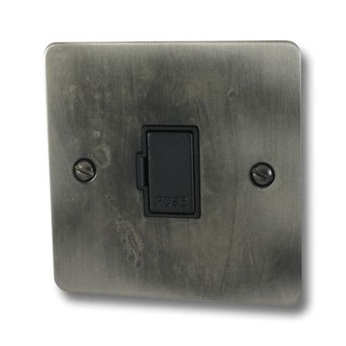 G&H FSL90B Flat Plate Slate 1 Gang Fused Spur 13A Unswitched