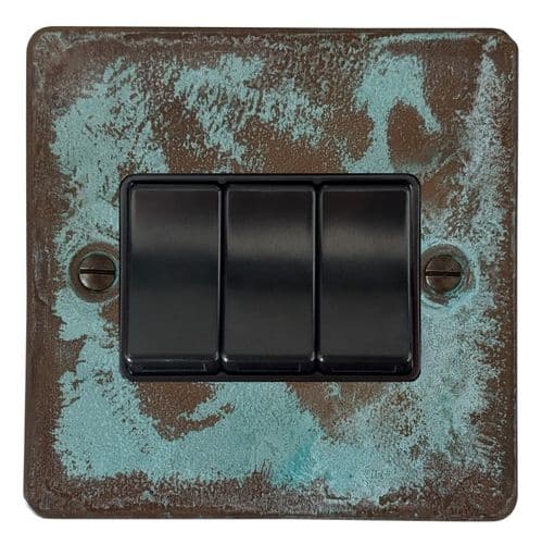 G&H FAU10B Presa Spina Commutata Piastra Piatta Oro 2 Marce - Foto 3