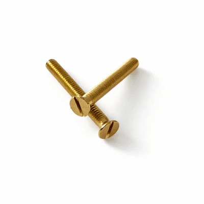 G&H PIN30PB Pair of 30mm Brass Screws
