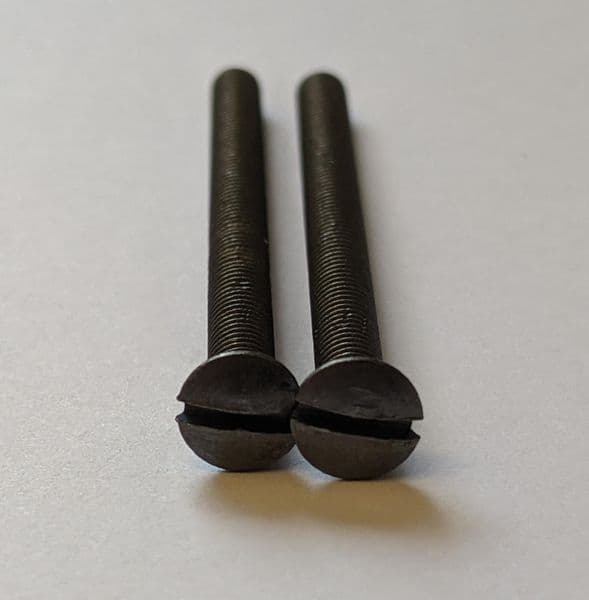 G&H PIN50AB Pair of 50mm Dark Antique Colour Screws