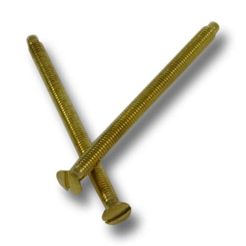 G&H PIN50PB Pair of 50mm Brass Screws