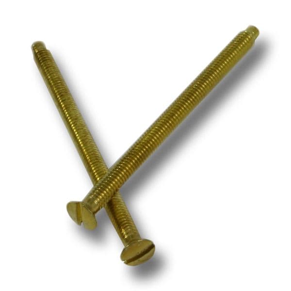 G&H PIN50PB Pair of 50mm Brass Screws