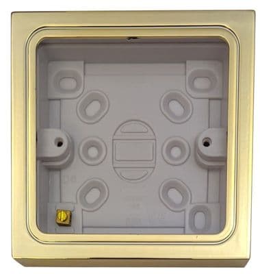 G&H Polished Brass Pattress Boxes