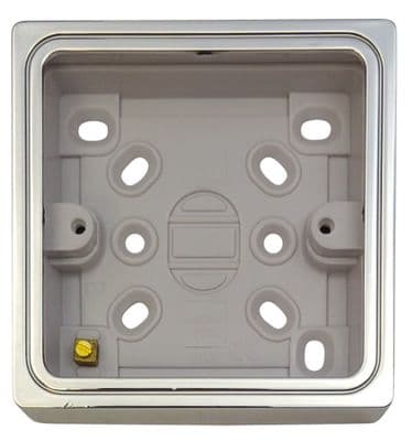 G&H Polished Chrome Pattress Boxes