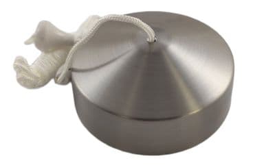 G&H PS6S 6 Amp Brushed Steel Pull Cord Light Switch