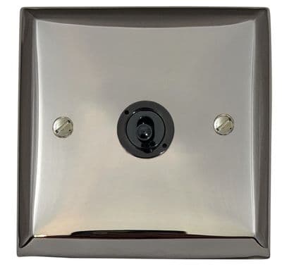 G&H SC381-FBK Spectrum Plate Polished Chrome 1 Gang 2 Way Toggle Light Switch