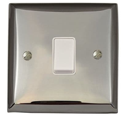 G&H SC5W Spectrum Plate Polished Chrome 1 Gang Intermediate Rocker Light Switch