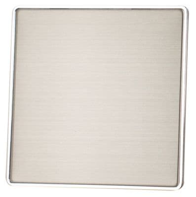G&H Screwless Plate Brushed Stainless Steel