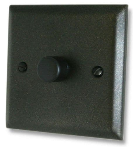 G&H SG521-FBK Spectrum Plate Graphite 1 Gang 1 or 2 Way LED Dimmer Switch
