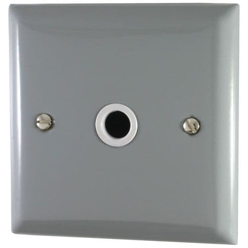 G&H SLG79W Spectrum Plate Light Grey 1 Gang Flex Outlet Plate