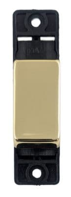 G&H SM-405PB Polished Brass 10AX Intermediate Rocker Switch Module