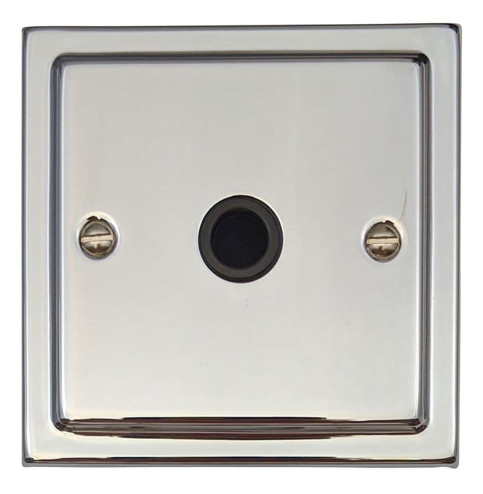 G&H TC79B Trimline Plate Polished Chrome 1 Gang Flex Outlet Plate