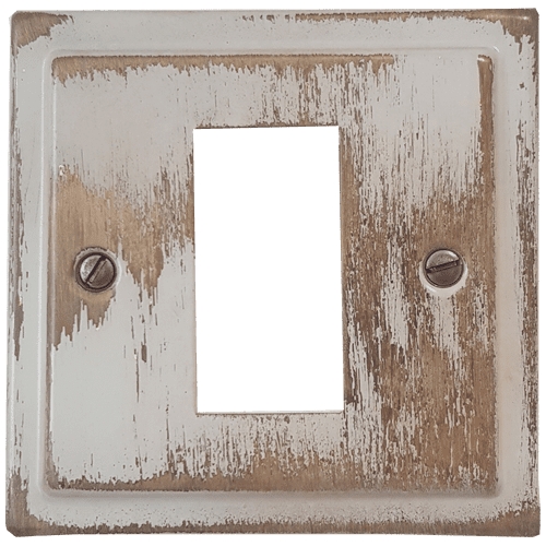 G&H TDB161 Trimline Plate Dover Bronze 1 Gang 1 Euro Module Plate