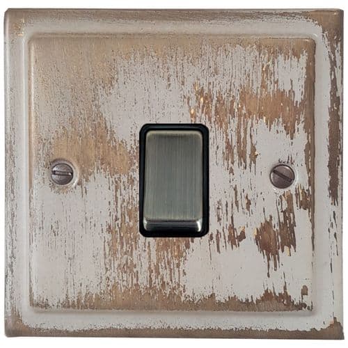G&H TDB305 Trimline Plate Dover Bronze 1 Gang Intermediate Rocker Light Switch
