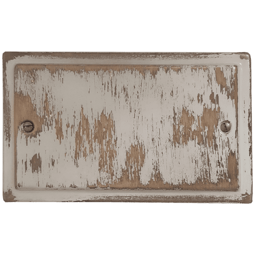 G&H TDB32 Trimline Plate Dover Bronze 2 Gang Double Blank Plate