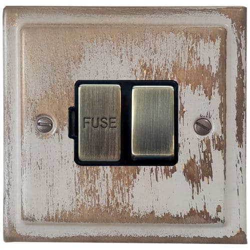 G&H TDB357 Trimline Plate Dover Bronze 1 Gang Fused Spur 13A Switched