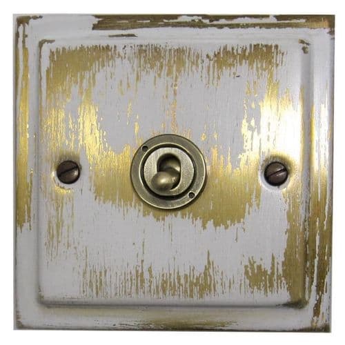 G&H TDB385-AB Trimline Plate Dover Bronze 1 Gang Intermediate Toggle Light Switch