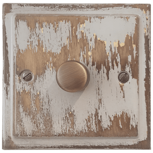 G&H TDB521 Trimline Plate Dover Bronze 1 Gang 1 or 2 Way LED Dimmer Switch