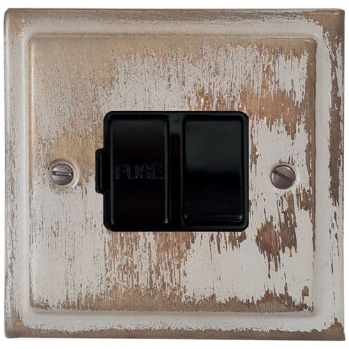 G&H TDB57B Trimline Plate Dover Bronze 1 Gang Fused Spur 13A Switched